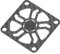 RC Cooling Fan Cover, Carbon Fiber Electric Motor Cooling Fan Cover ESC Motor Cooling Fan for RC Car Boat Motor (40mm)