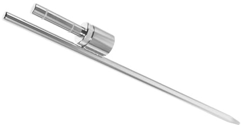 Toyvian Sturdy Stainless Steel Flagpole Stake Sleeve Bearing for 0.65-Inch Inner Diameter Ground Spike for Outdoor Banners and Flags