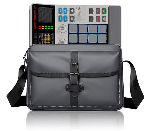 Musiin VNEX Audio Sampler Commute-Tasche, kompatibel mit Akai MPC Sample | Für Teenage OP-1, EP-133, EP-136, Zoom R12, Softube Flow Studio, wasserdichte Tasche mit Fächern für Live-Bühne