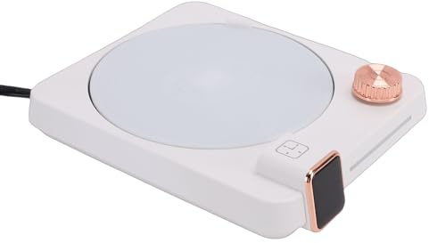 Generic Calentador de Masa Madre para Principiantes, Alfombrilla Calentadora con Control de Termostato Eficiente y Temporizador para Entusiastas del Pan Casero (WHITE)