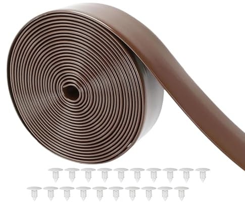 dijiusidy Vinylgurte für die Reparatur von Terrassenstühlen, DIY Reparatur von Gartenstühlen, Gurte für Gartenmöbel, Kaffee, 5x10 Fuß