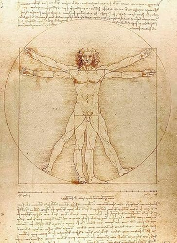 Vitruvian Man Notebook