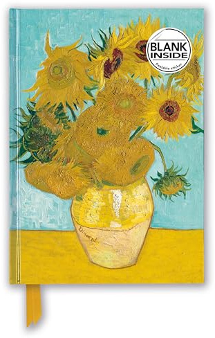 Vincent van Gogh: Sunflowers (Foiled Blank Journal) (Flame Tree Blank Notebooks)