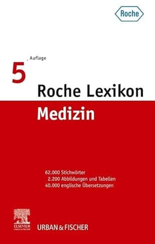 Roche Lexikon Medizin Sonderausgabe: 62.000 Stichwörter, 40.000 engl. Übers.