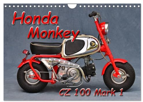 Honda Monkey CZ Mark 1 (Wandkalender 2026 DIN A4 quer), CALVENDO Monatskalender: klein - frech - selten (CALVENDO Mobilitaet)