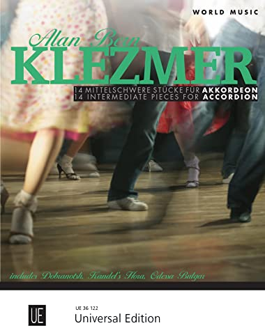 Klezmer Accordion für Akkordeon: 14 mittelschwere Stücke. Akkordeon. Partitur. (World Music)