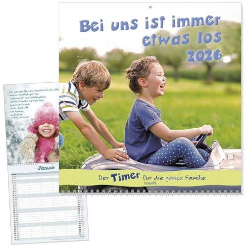 Bei uns ist immer etwas los 2026: Familien-Timer