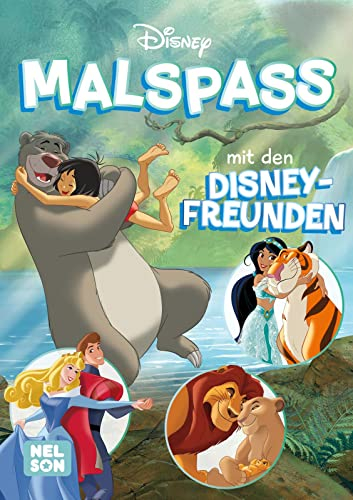 Disney Kreative Beschäftigung: Malspaß mit den Disney-Freunden: Über 60 Ausmalbilder zu Liebe und Freundschaft