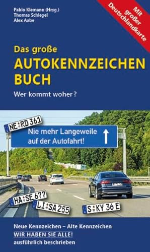 5er-Pack - Das große Autokennzeichen Buch: Wer kommt voher? Neue Kennzeichen WIR HABEN SIE ALLE! ausführlich beschrieben