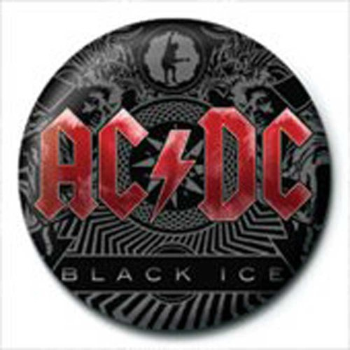 empireposter AC/DC - Button Badge - Black Ice BT184