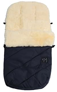 Kaiser Lammfell Fußsack PAAT Marine blau Lammfell Medizin 6542022