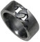 cai Herren Ring 925/- Sterling Silber Geschwärzt ohne Stein weiß 132270718