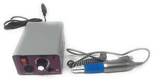 TEMPO DI SALDI Professioneller Fräser + Pedal für Maniküre, Pediküre, Nagelmodellage