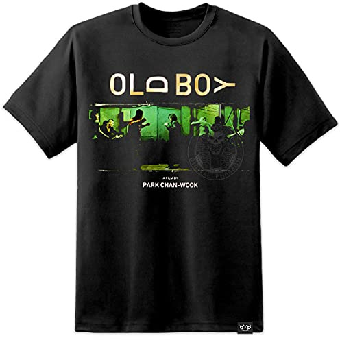 Original Oldboy Movie T Shirt (S-3XL) Includes Huge Distressed Back Print (Me...