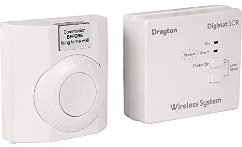 Drayton RF601 Digistat Plus RF Wireless Room Thermostat by Drayton