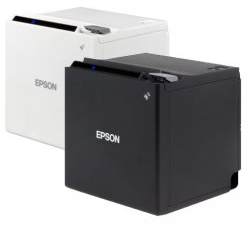 Epson TM M30, USB, Bluetooth, Ethernet, Imprimante Thermique, tickets, caisse Imprimante, imprime sans pilote de chaque Appareil mobile et fixes avec HTML5 Navigateur, Couleur : Noir, ESC/POS, epos-print, bloc d'alimentation inclus, câble d'alimentation (EU), adaptateur de largeur de papier Interrupteur Couverture
