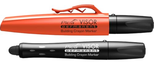 Pica Visor Permanent Refillable Longlife Industrial Marker Black 990/46