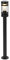Qazqa gleam - Lampe sur pied extérieur - 1 lumière - Ø 102 mm - Noir - Moderne - éclairage extérieur