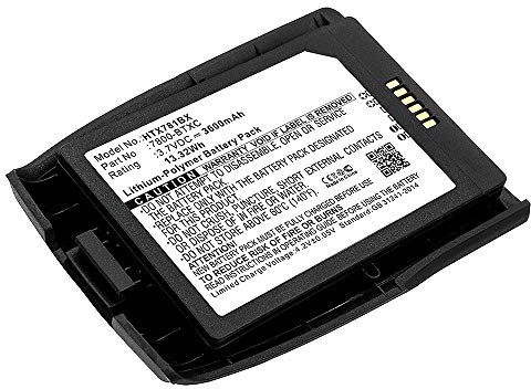 subtel, Battery Barcode Scanner compatible with Honeywell Dolphin 7800 (3600mAh, 3.7V)