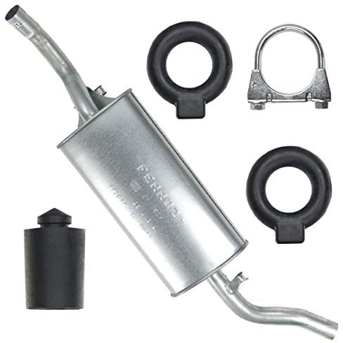 Endschalldämpfer Auspuff Endtopf für VW Golf II 2 1.0 1.3 1.6
