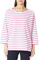 Armor Lux Damen Marinière Broderie T-Shirt, Weiß/Azalea, 36