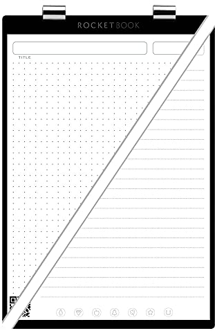 Rocketbook Orbit Executive Page Pack – Smart Reusable Legal Pad – Liniert