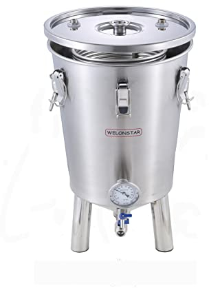 Gärbehälter mit Kühlspule, 65 Liter