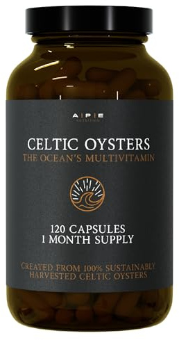 APE Nutrition Celtic Oyster Capsules, Copper Zinc Iodine Selenium, 300mg