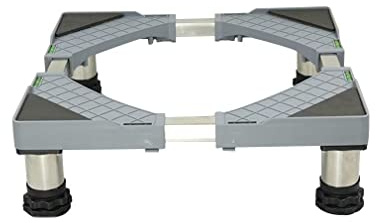 Kühlschrank Podest Sockel für Geschirrspüler Einstellbare Länge 43-65cm Maschinen Sockel Klimaanlage Base Bracket Erhöhung 14/19/24/29cm Möbelträger 4 Füße Anti-Scratch Antirutschmatte