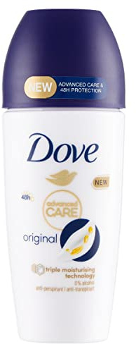 Desodorante Dove Advanced Care Original Roll On Desodorante, Antitranspirante, Protección hasta 48 horas, 50 ml + Polpa Gourmet Italiano 400 g
