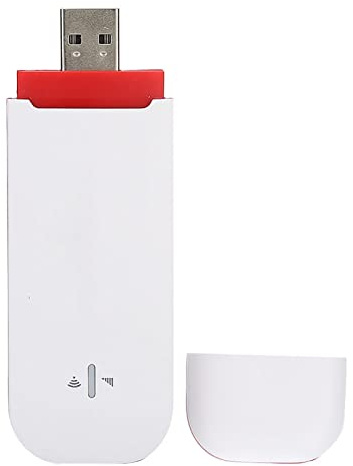 WLAN Adapter, USB WiFi Dongle,4G Wireless Netzwerkkarte mit WiFi Band: FDD:B1/B3 / B5 TDD:B38 / B39 / B40 / B41 für PC/Desktop/Laptop/Tablet mit Kontrollleuchte
