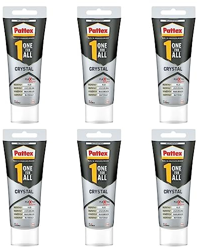 Pattex One For All Lot de 6 tubes de colle de 90 g