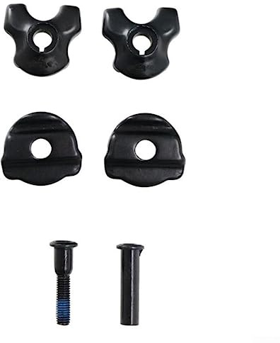 Fahrrad-Sattelstützenklemme für Carbon-Sattelschienen, 7 x 9/7 x 7 mm, oval/runder Clip, 7 x 9 mm