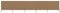Homgoday 5 pièces Tissu coupe-vent pliable Plage Coupe-vent Brise-vue Panneau de clôture pour camping balcon terrasse jardin clôture plage 600x160cm Taupe