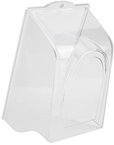 Regenschutz für Türklingel aus Kunststoff, Wasserdichte Schutzhülle Regenschutzhülle aus Kunststoff Steckdose Schalter Stecker wasserdichte Box Fall Spritzschutz Box Cover für Türklingel Zubehör