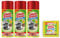 3X Elbow Grease Oven & Grill Heavy Duty Cleaner Spray (3X 400 ML)- Powerful Oven & Grill Deep Cleaner - with 1 Pack Elbow Grease Power Cloth