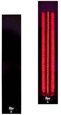 frameless InfraROTmed Max© Projecteur thermique profond 750 W Projecteur avant infrarouge pour sauna Cabine infrarouge Projecteur à spectre complet (InfraROTmed MAX 750 W)