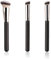 JTUYPT 3 Pcs Pinceau Fond de Teint Pinceau Anticernes Pinceau de Maquillage Professionnel pour Maquillage du Visage Foundation Brush pour Mélange Liquide Crème Poudre Fard à Joues ou Anticerne
