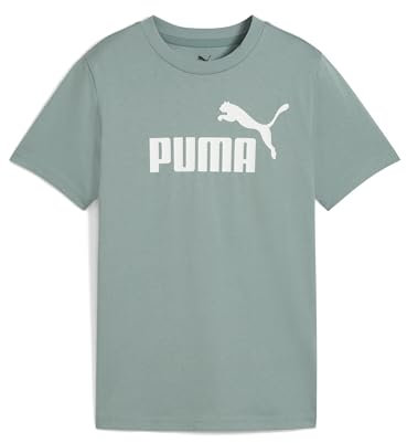 PUMA Jungen ESS No. 1 Logo Tee B T-Shirts, Green Moon, 164