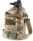 VOTAGOO Bouteille d'eau tactique en acier inoxydable - 1,9 l - Bouteille d'eau militaire pour l'extérieur, la randonnée, le camping, la chasse (CP)
