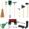 12 Stück Miniatur Puppenhaus Set, Mini Gartengeräte, Miniatur Garten Zubehör, Puppen Gartengeräte, Puppenhaus Garten Möbel, Wichtel Garten Zubehör Weihnachten für 1:12 Puppenhaus Miniatur Garten Deko