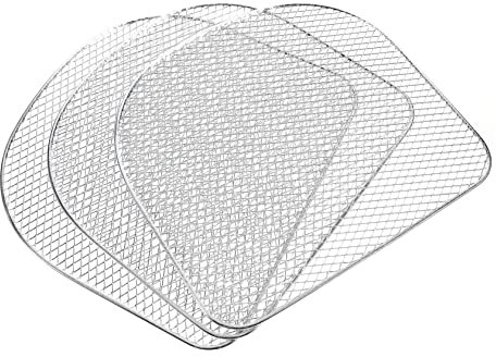 PRETYZOOM 3piezas Malla Parrilla Para Freidora De Aire Rejilla Para Horno Accesorios De Parrilla Para Asar y Deshidratar De Malla