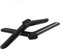 Uonlytech 2pièces Support TV Universels Plastique Noir pour Remplacement De Base De Téléviseur Installation Facile Et Design Élégant pour Salon