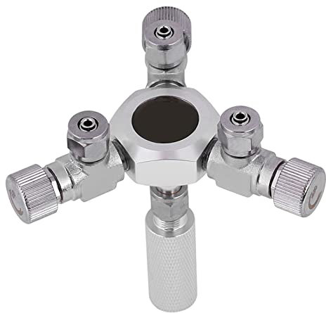 CO2-Diffusor für Aquarien – Steigert das Pflanzenwachstum durch Effiziente Kohlendioxidverteilung für Süß- und Salzwassertanks (3 in 1)