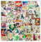 50 Pcs DrStones Stickers Anime Figure Vinyl Waterproof DIY Decal for Computer Skateboard Luggage Car Bike