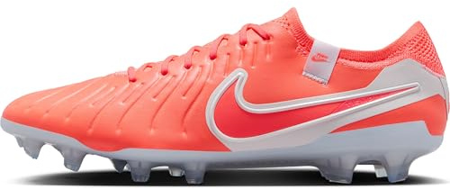 Nike Men's Legend 10 Elite FG Football Shoes, Hot Lava/White, 10