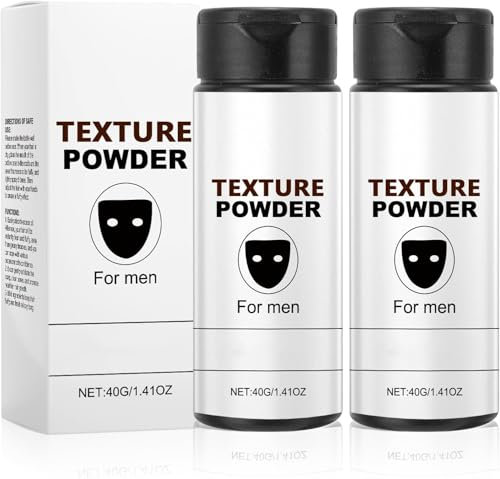 Texturpuder für Männer, Haarpuder Männer, Leicht Aufzutragen, Verleiht Sofort Textur und Volumen, Rein Natürliche Inhaltsstoffe, Starker Halt, Haarpuder für Männer