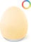 JolyWell Night Light for Kids, Egg Light for Nursery with 7 Changeable RGB Colours & Stepless Dimming, Rechargeable Tap Light with a 1-Hour Timer & Touch Control, Portable Baby Night Light, BPA Free