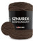 Makramee-Schnur aus Baumwolle PREMIUM By KOKONKI 5mm / Ralle 100 m (braun)