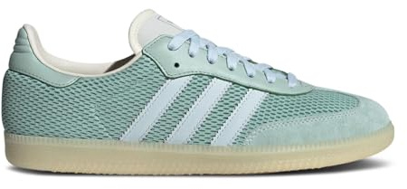 adidas Vanquish 6 Lea M G61465 Chaussures de course pour homme, Vert, blanc, Hazy Green Sky Tint Off White, 6.5